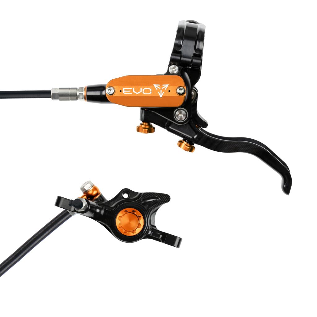 Travão dianteiro HOPE TECH 4 EVO X2 PM Preto/Laranja