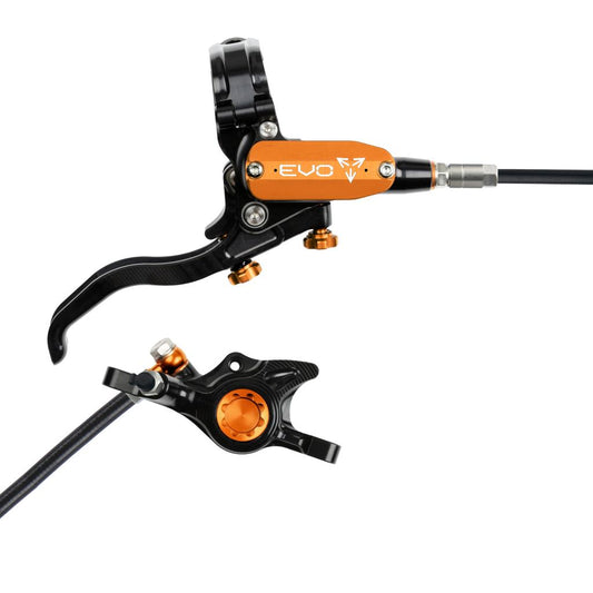 Travão traseiro HOPE TECH 4 EVO X2 PM Preto/Laranja
