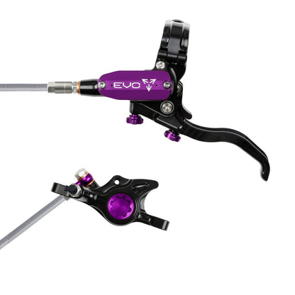 Travão Dianteiro HOPE TECH 4 EVO X2 PM Aviation Preto/Violeta