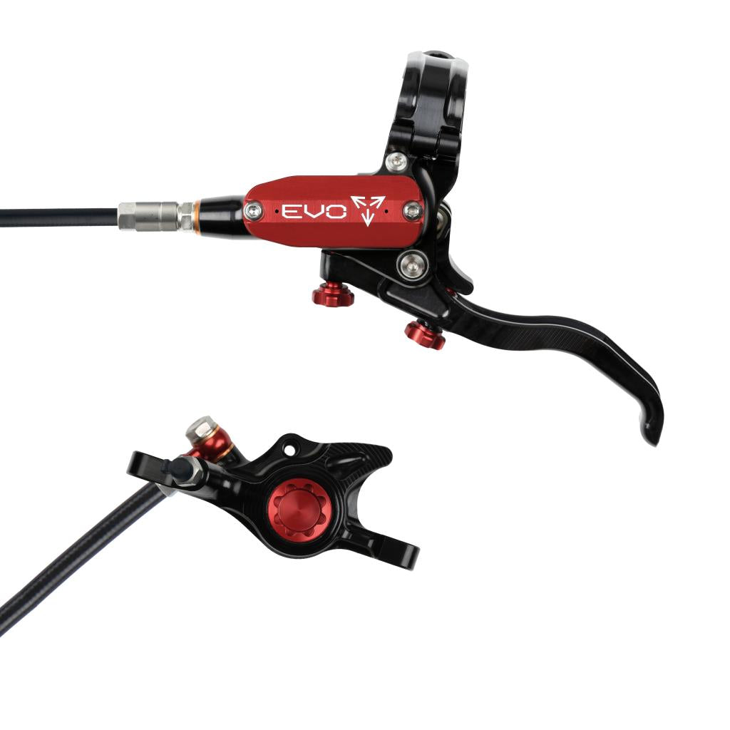 Travão dianteiro HOPE TECH 4 EVO X2 PM Preto/Vermelho