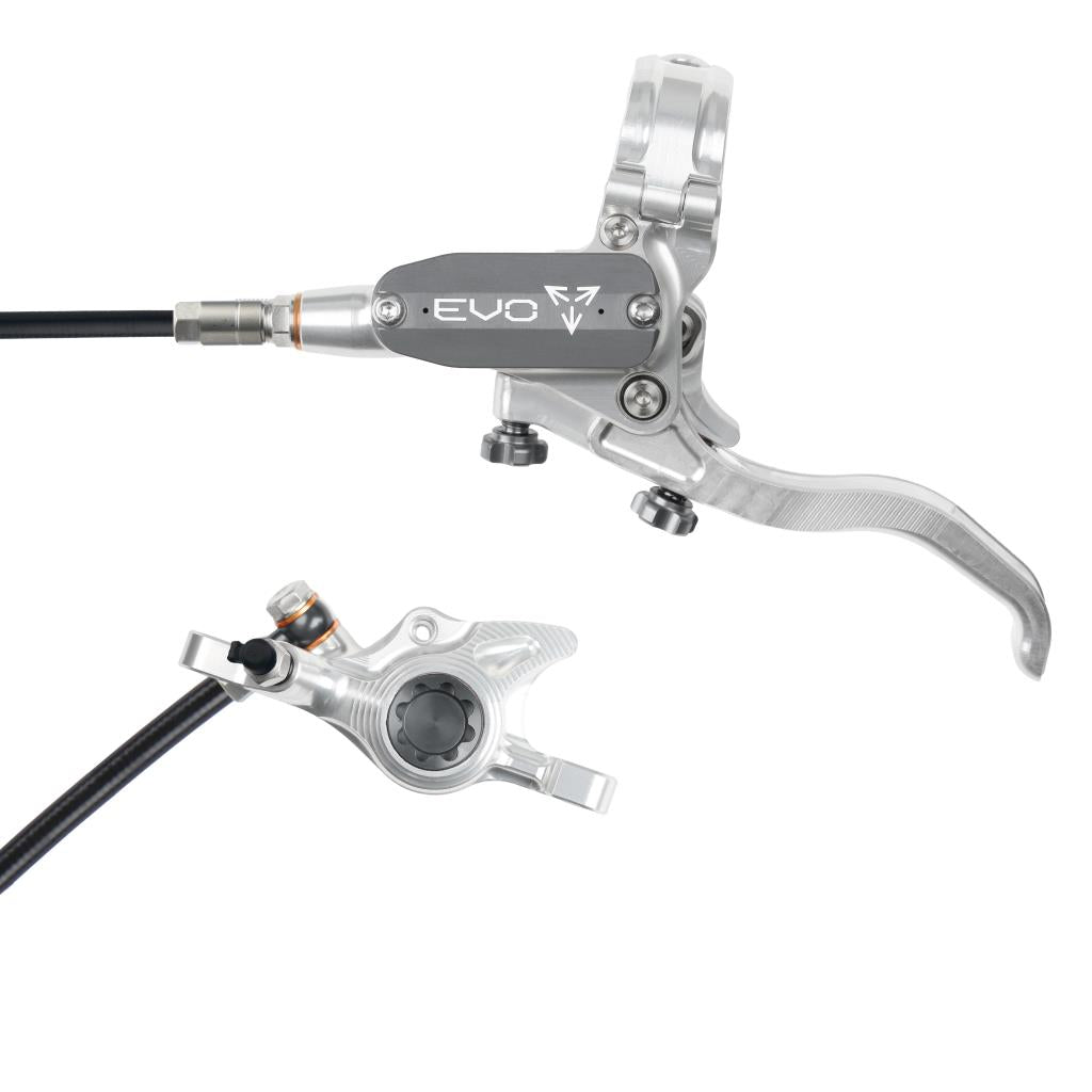 Travão dianteiro HOPE TECH 4 EVO X2 PM Prata/Fumo
