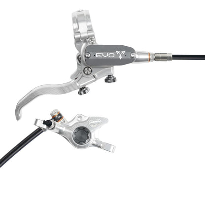 Travão Traseiro HOPE TECH 4 EVO X2 PM Prata/Fumado