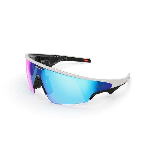 OAKLEY VANGUARD META Glasses Preto/Branco Prizm Sapphire Lens