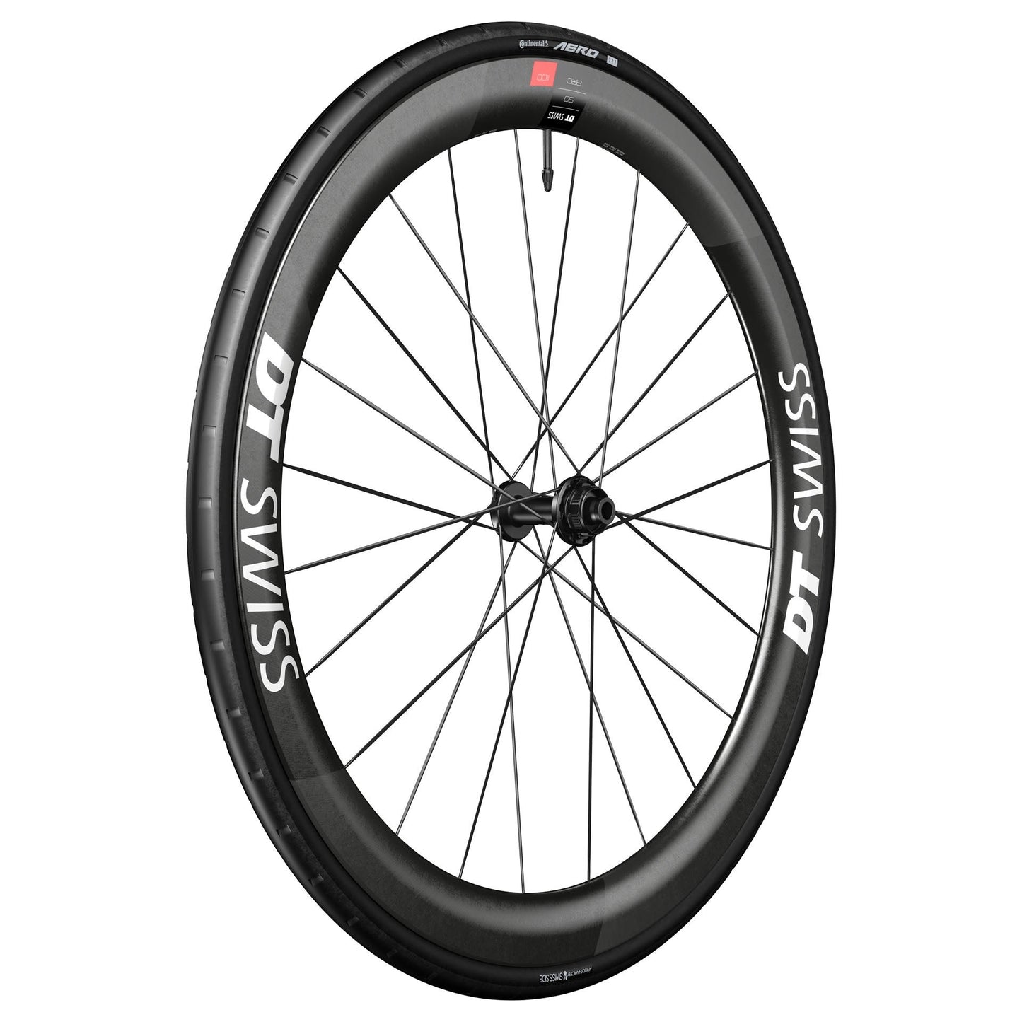 Par de rodas DT SWISS ARC 1100 DICUT WTS SPO 50 DISC Tubeless Ready (bloqueio central)