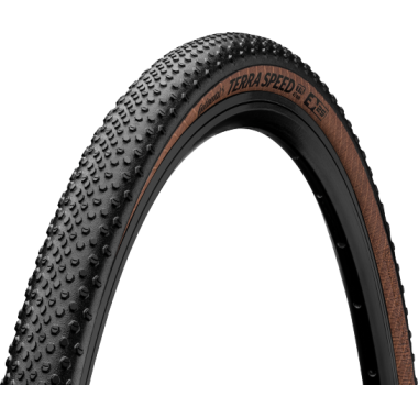 Pneu CONTINENTAL TERRA SPEED PROTECTION 700x40c Tubeless Ready Castanho