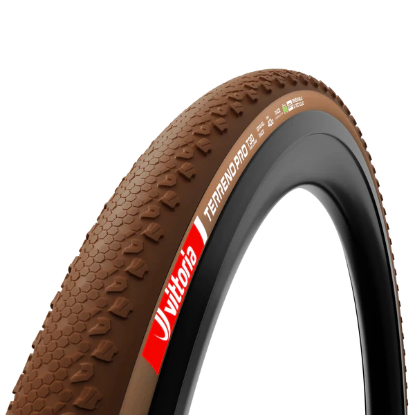 VITTORIA Terreno Pro T30 Fine Loose 700x40c Gravel Race Natural Tubeless Ready Soft Beige Q2 2025 tyre