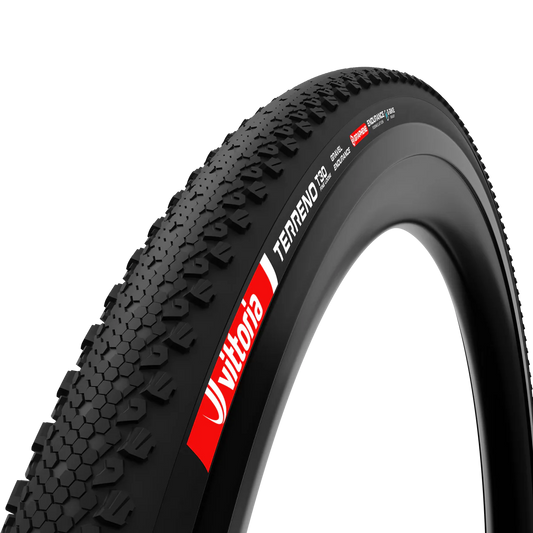 VITTORIA TERRENO T30 FINE LOOSE 700x50c Gravel Endurance Tubeless Ready Soft Black tyre
