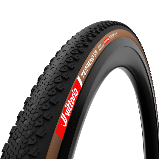 Pneu VITTORIA TERRENO T30 FINE LOOSE 700x45c Gravel Endurance Tubeless Ready Soft Brown