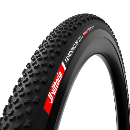 Pneu VITTORIA TERRENO T60 MIXED Gravel Endurance 700c Tubeless Ready Dobrável Preto