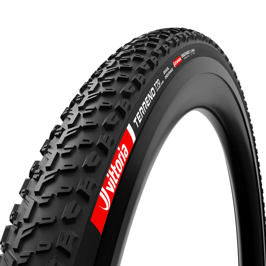 VITTORIA TERRENO T70 COARSE LOOSE 700x45c Gravel Endurance Tubeless Ready Soft Black tyre