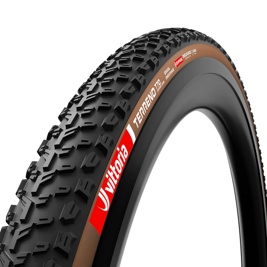 VITTORIA TERRENO T70 COARSE LOOSE 700x40c Gravel Endurance Tubeless Ready Pneu castanho macio