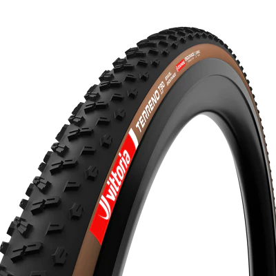 Pneu VITTORIA TERRENO T90 MUD 700x45c Gravel Endurance Tubeless Ready Soft Brown