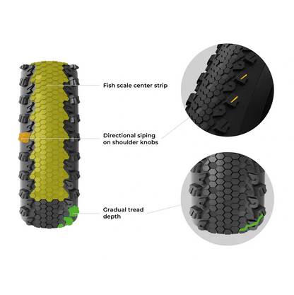 Pneu VITTORIA TERRENO XC TRAIL 29x2.25 4C Graphene 2.0 Tubeless Ready Flexível Preto