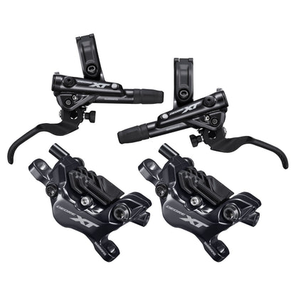 Par de Travões SHIMANO XT M8120 4 Pistões J-KIT Pastilhas Ventiladas