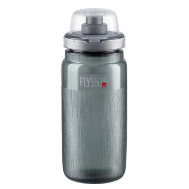 ELITE FLY MTB TEX Smoke Logo Bottle Grey