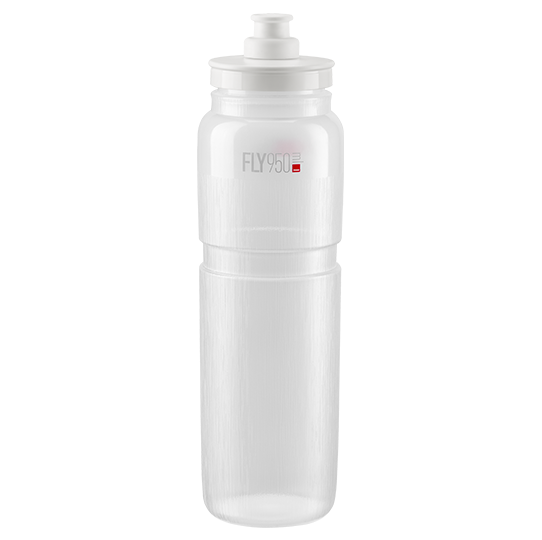 Garrafa ELITE FLY TEX Transparente/Logotipo Cinzento