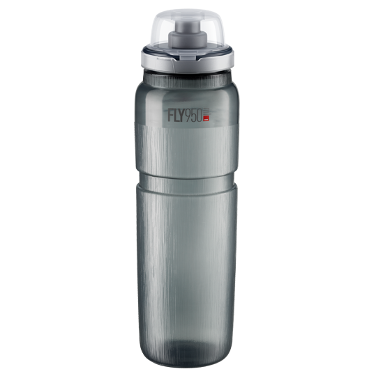 ELITE FLY MTB TEX Smoke Logo Bottle Grey