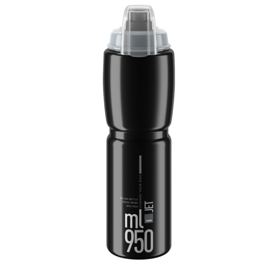 Garrafa de água ELITE JET PLUS Preto