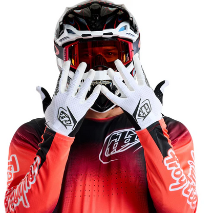 Luvas TROY LEE DESIGNS AIR MONO Branco