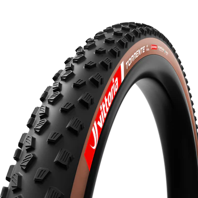 Pneu VITTORIA Torrente 29x2.4 XC Trail Graphene 2.0 Tubeless Ready Soft Preto/Bege