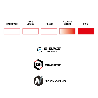 Pneu VITTORIA Torrente 29x2.4 XC Trail Graphene 2.0 Tubeless Ready Soft Black