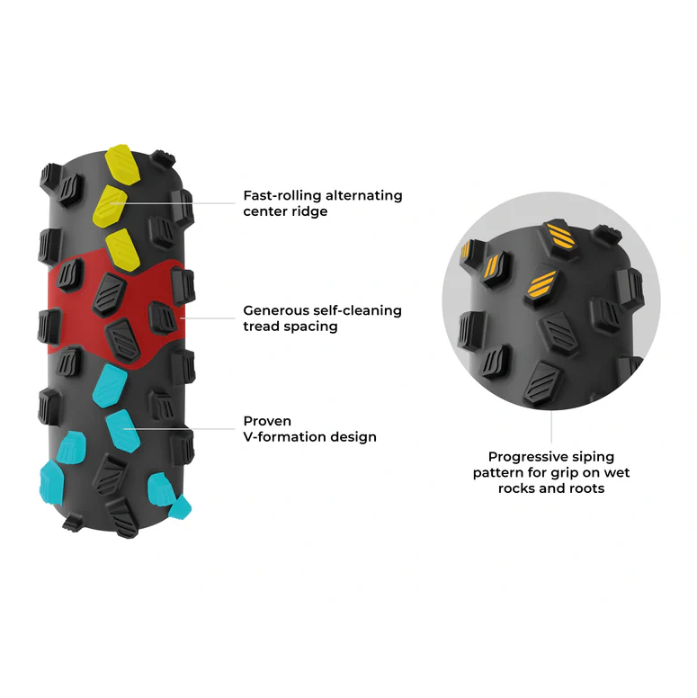 Pneu VITTORIA Torrente 29x2.4 XC Trail Graphene 2.0 Tubeless Ready Soft Black