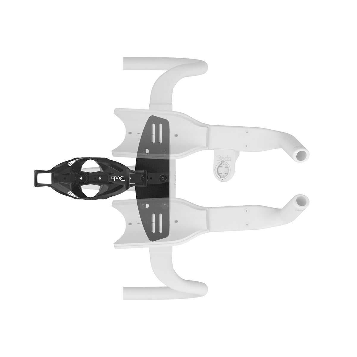 Suporte para porta-bidões DEDA TOWER BRIDGE para 2 bidões