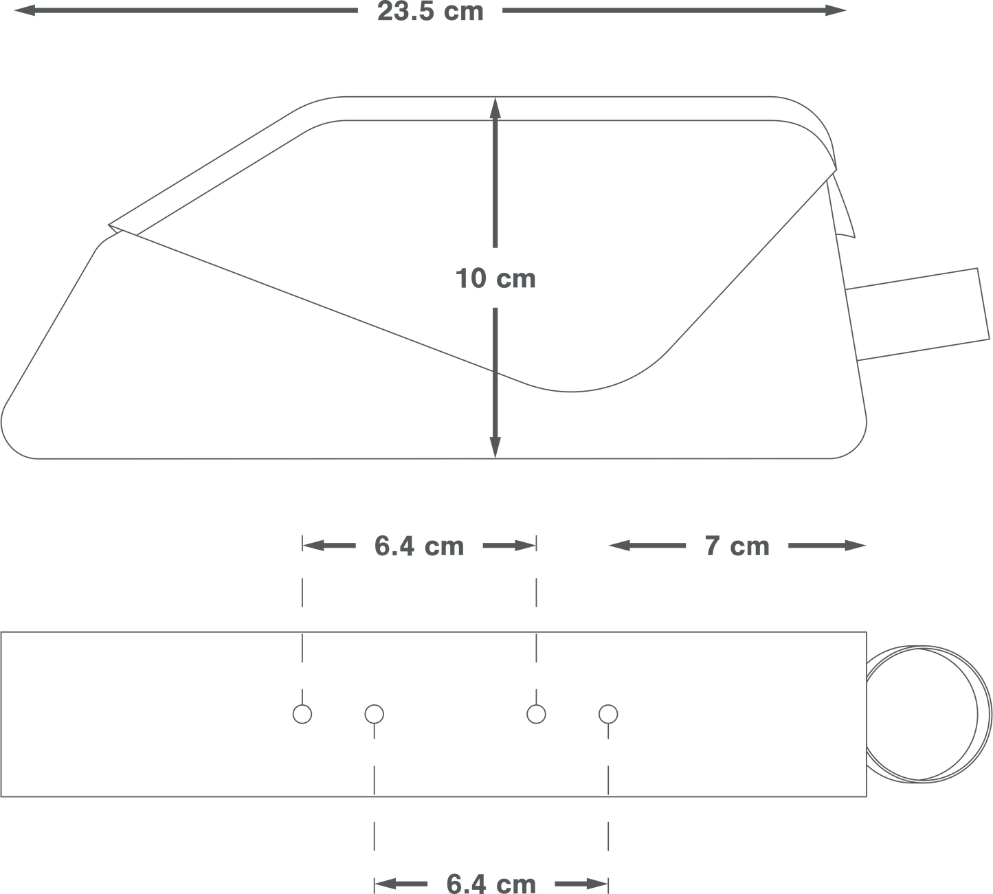 Saco de armação APIDURA RACING BOLT-ON TOP TUBE PACK 1 L Preto