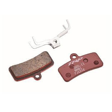 Pastilhas semimetálicas TRP Q20.11 compatíveis com Shimano/TRP