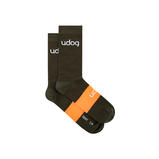 UDOG GRAVEL Socks Preto/Laranja