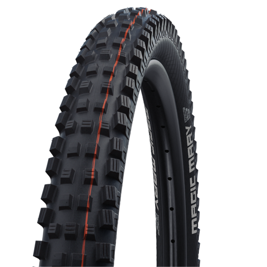 SCHWALBE MAGIC MARY 29x2.60 ADDIX SOFT SUPERTRAIL Pneu preto macio pronto para tubeless