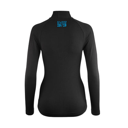 Roupa Interior ASSOS WINTER SKIN P1 Mangas Compridas Mulher Preto