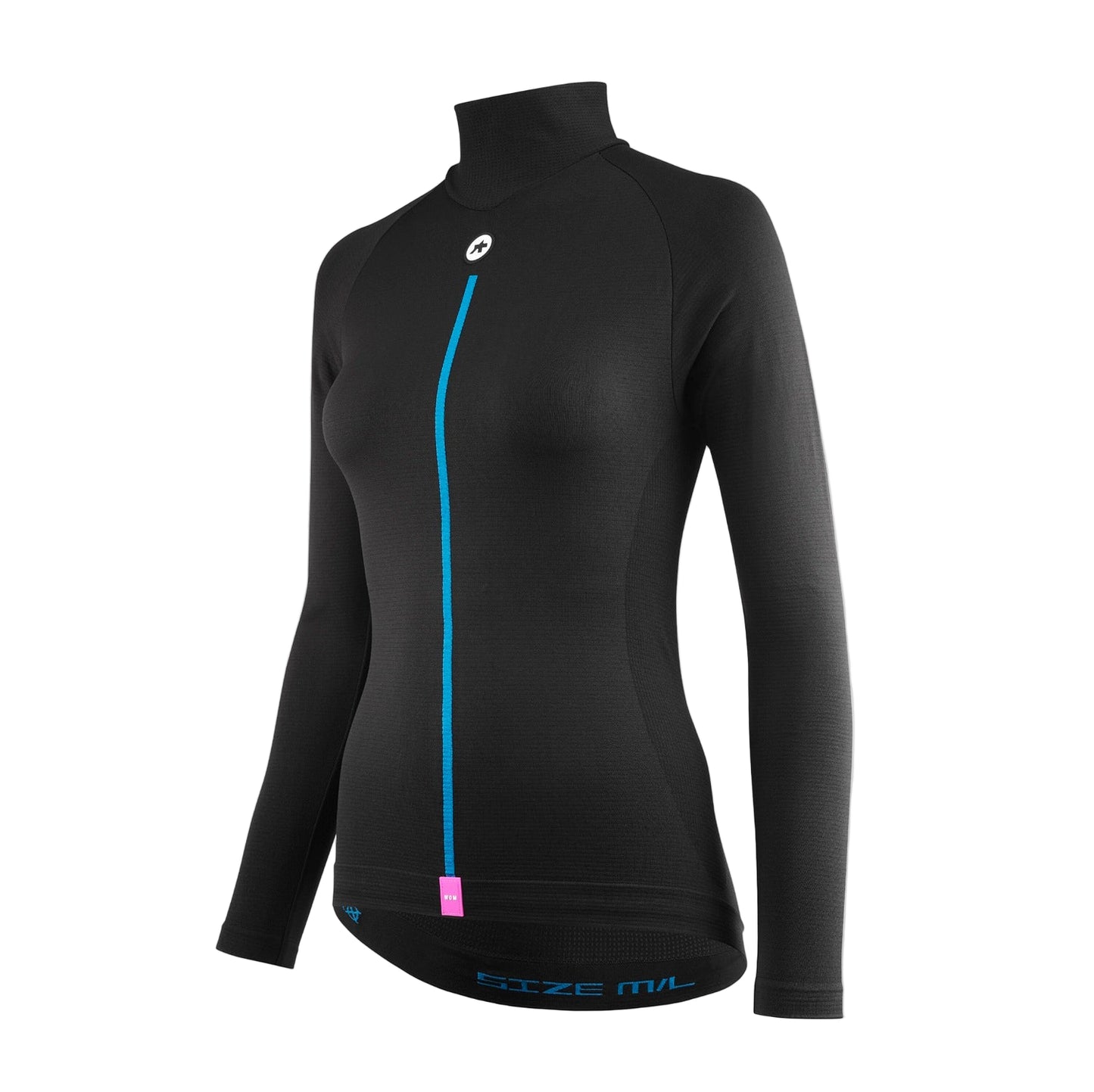 ASSOS WINTER SKIN P1 Roupa interior de manga comprida para mulher Preto