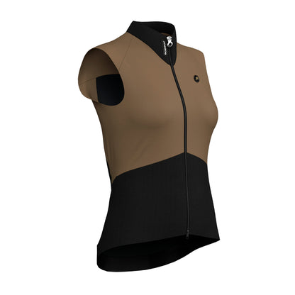 Colete ASSOS UMA GTV SPRING FALL S11 Mulher Terra Sand