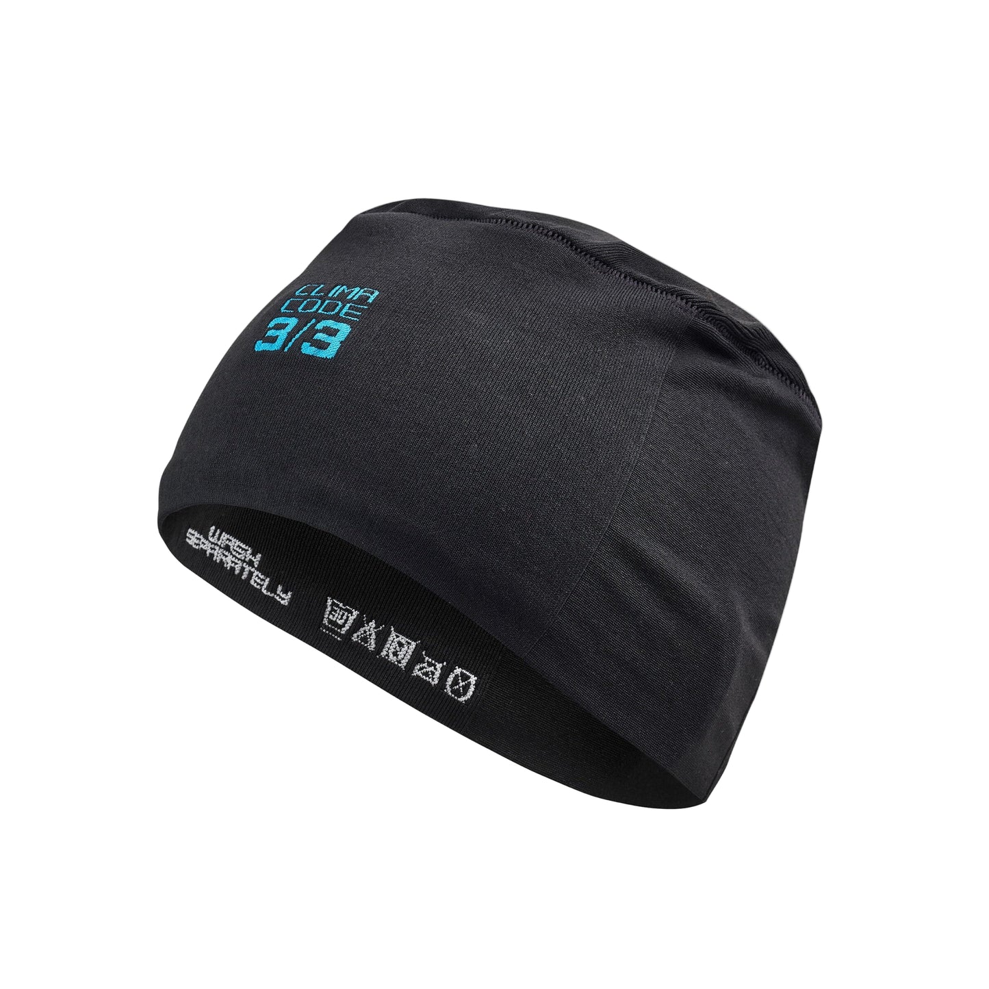 Gorro ASSOS WINTER sob o capacete Preto 2025