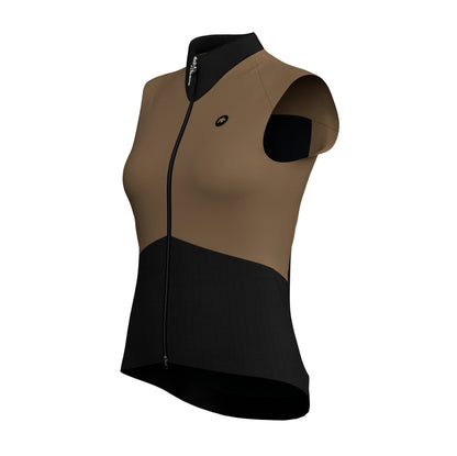 Colete ASSOS UMA GTV SPRING FALL S11 Mulher Terra Sand