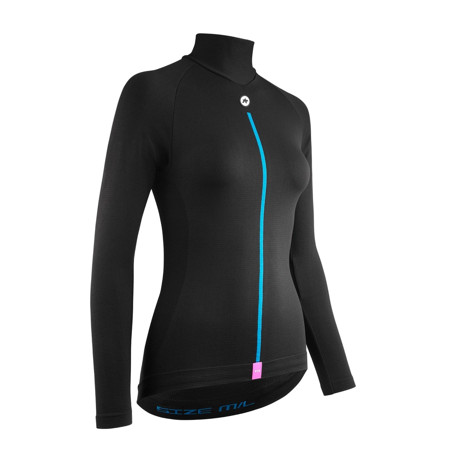ASSOS WINTER SKIN P1 Roupa interior de manga comprida para mulher Preto