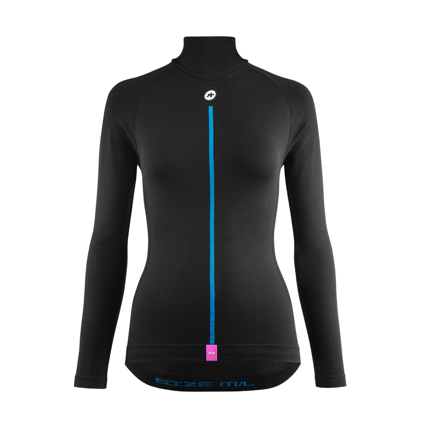 ASSOS WINTER SKIN P1 Roupa interior de manga comprida para mulher Preto