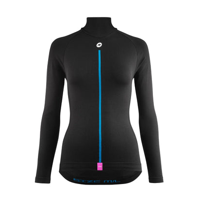 Roupa Interior ASSOS WINTER SKIN P1 Mangas Compridas Mulher Preto