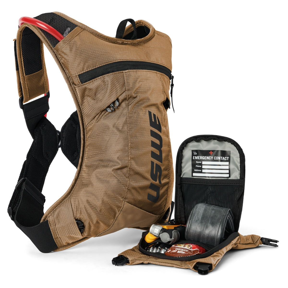 Saco de hidratação USWE MTB HYDRO 3 L Bronze