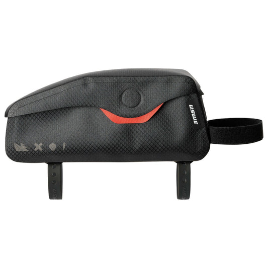 USWE TOP TUBE MAGNÉTICO 1,2 L Saco de armação Preto