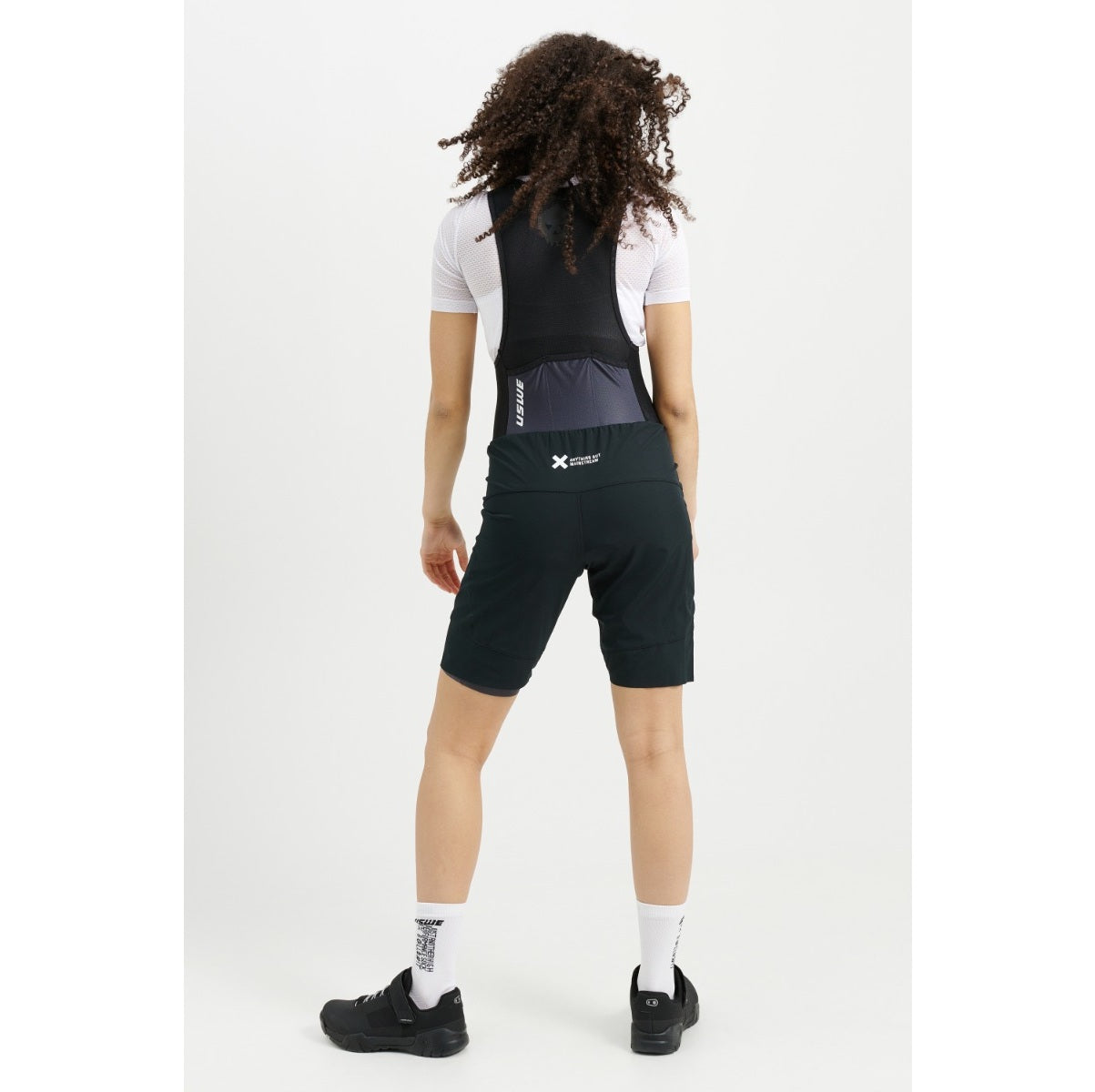 Calções USWE HYBRID MTB Lavender para mulher