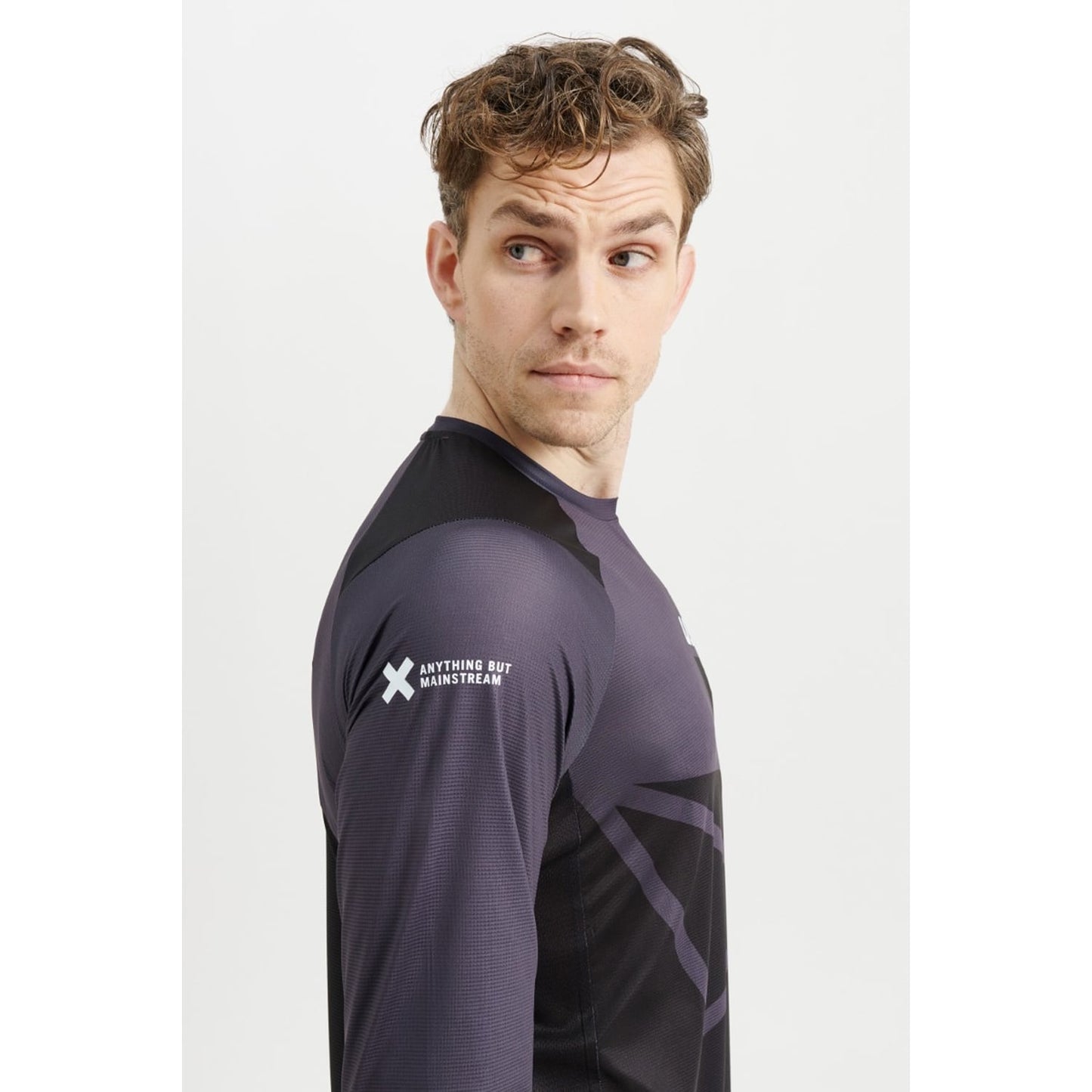 Camisola de manga comprida USWE BERG MTB Preto