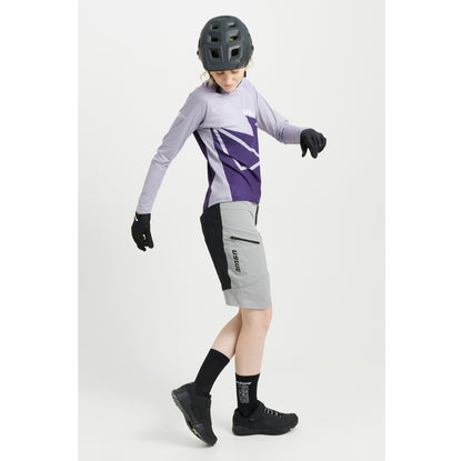 Maillot USWE BERG MTB Mangas Compridas Mulher Lavanda