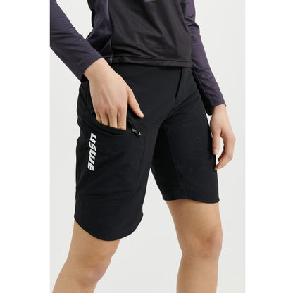 Short USWE SKRUBB Feminino Preto