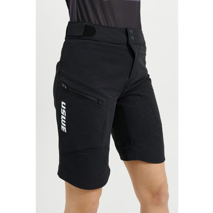 Short USWE SKRUBB Feminino Preto