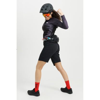 Short USWE SKRUBB Feminino Preto