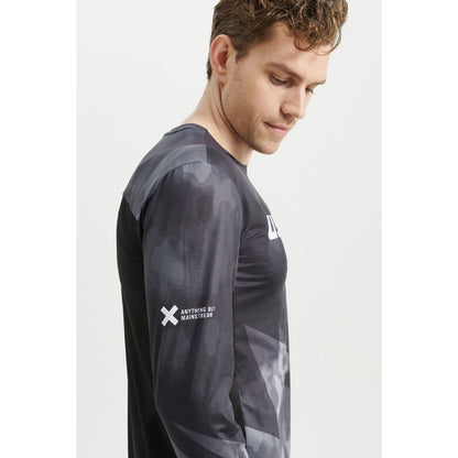 Maillot USWE LUFTIG MTB Mangas Compridas Preto
