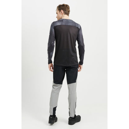 Maillot USWE LUFTIG MTB Mangas Compridas Preto