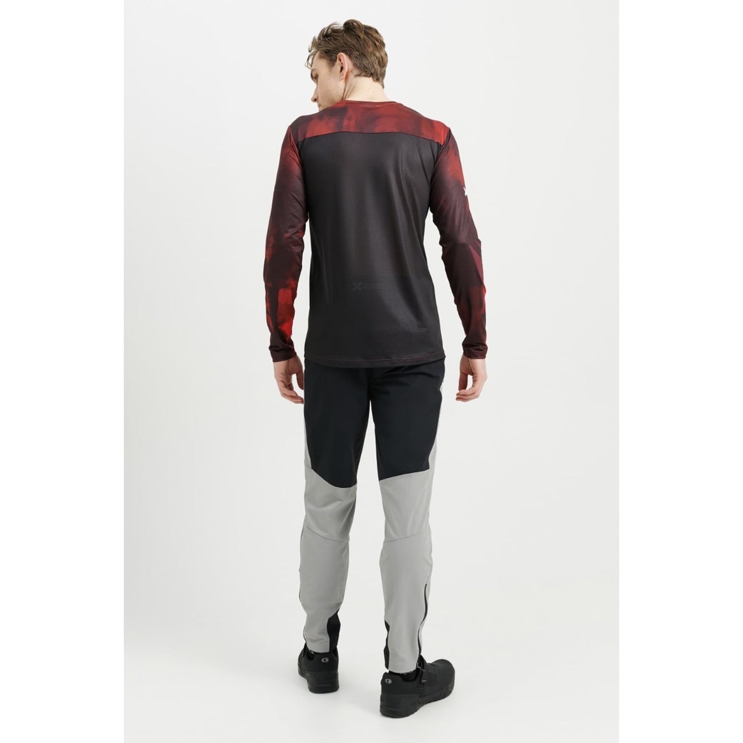 Camisola de manga comprida USWE LUFTIG MTB Vermelho
